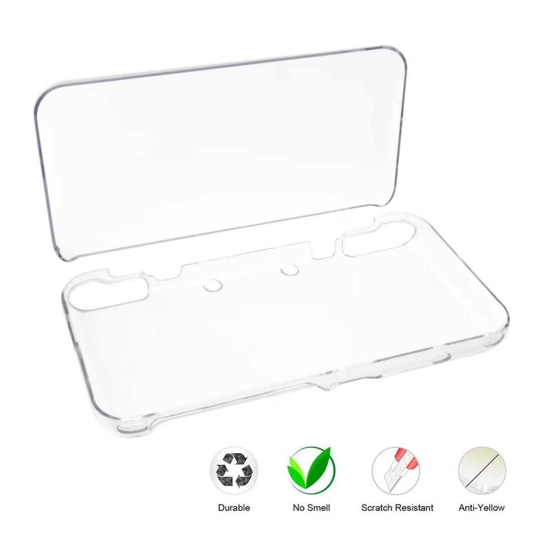 Clear Crystal Hard Shell Case for Nintendo 2DS XL H8465