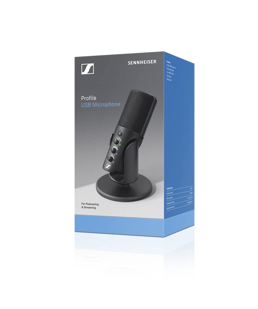 USB Cardioid Condenser Microphone & Table Stand V5754