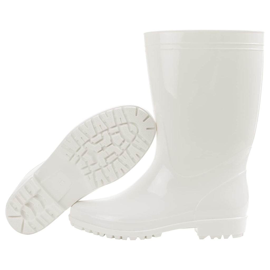 Mid-Calf Waterproof Anti-Slip Rubber Boots Q253