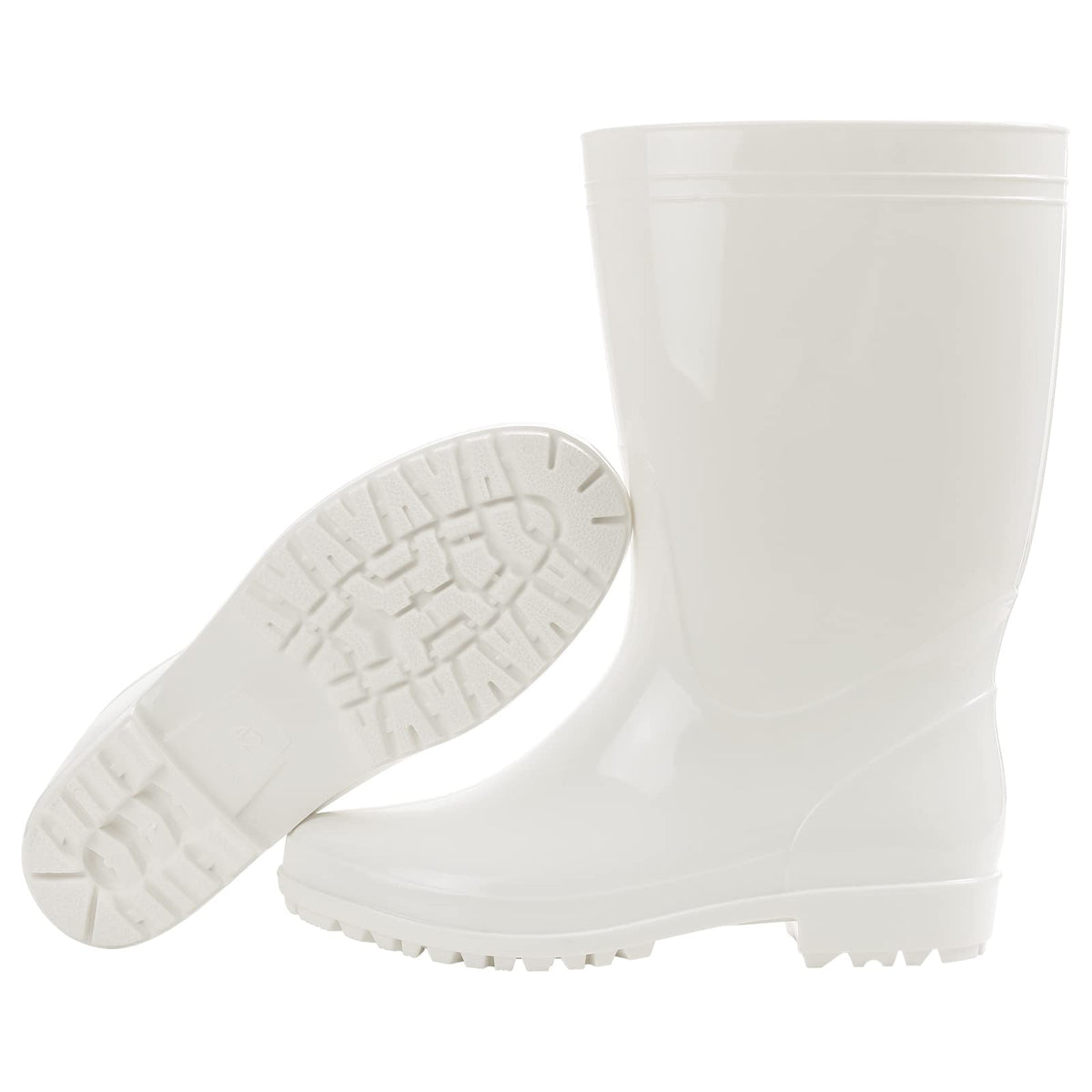 Mid-Calf Waterproof Anti-Slip Rubber Boots Q253