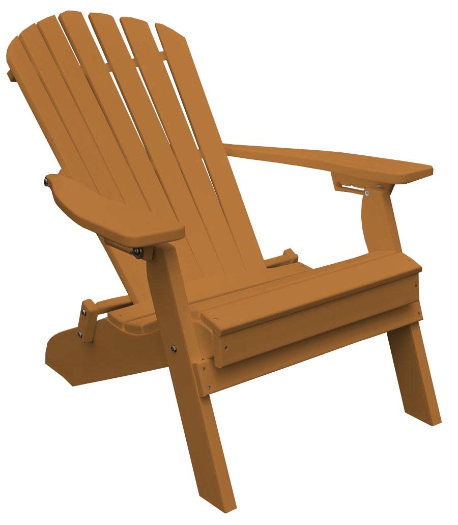 Cedar Poly Folding and Reclining Adirondack Chair B206861