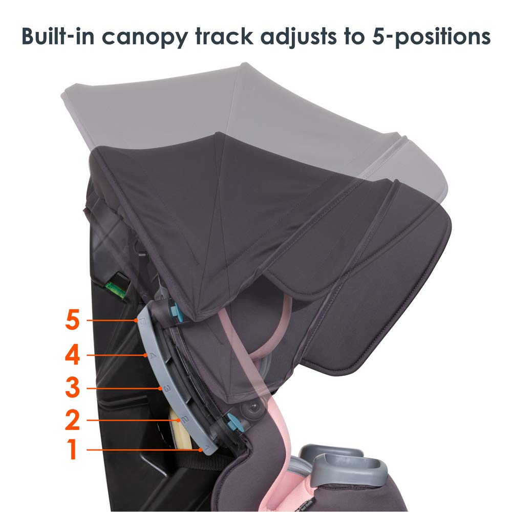 4 in 1 Convertible Car Seat with Canopy H270651