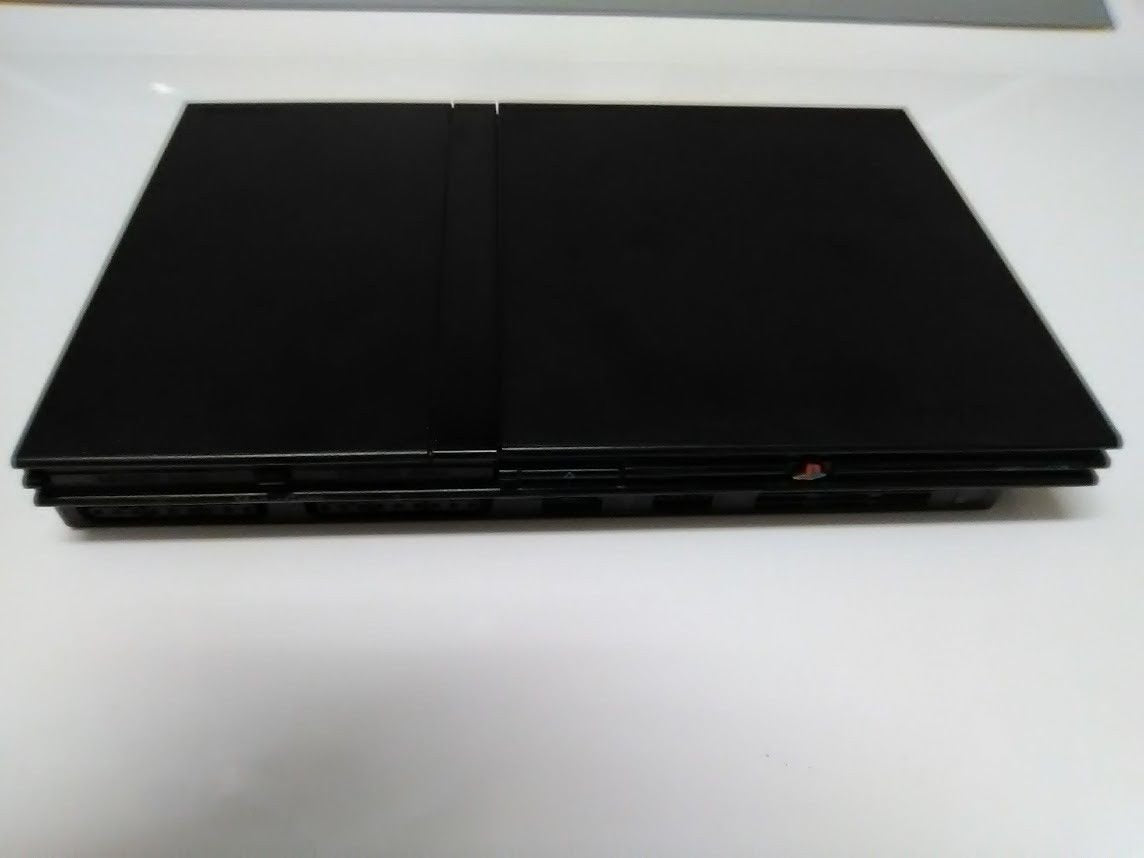 Play Station 2 Slim Console Black Gaming System P3034