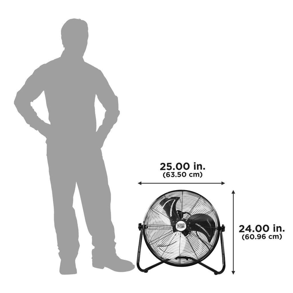 20 Inch 3-Speed High Velocity Wall Fan I54927