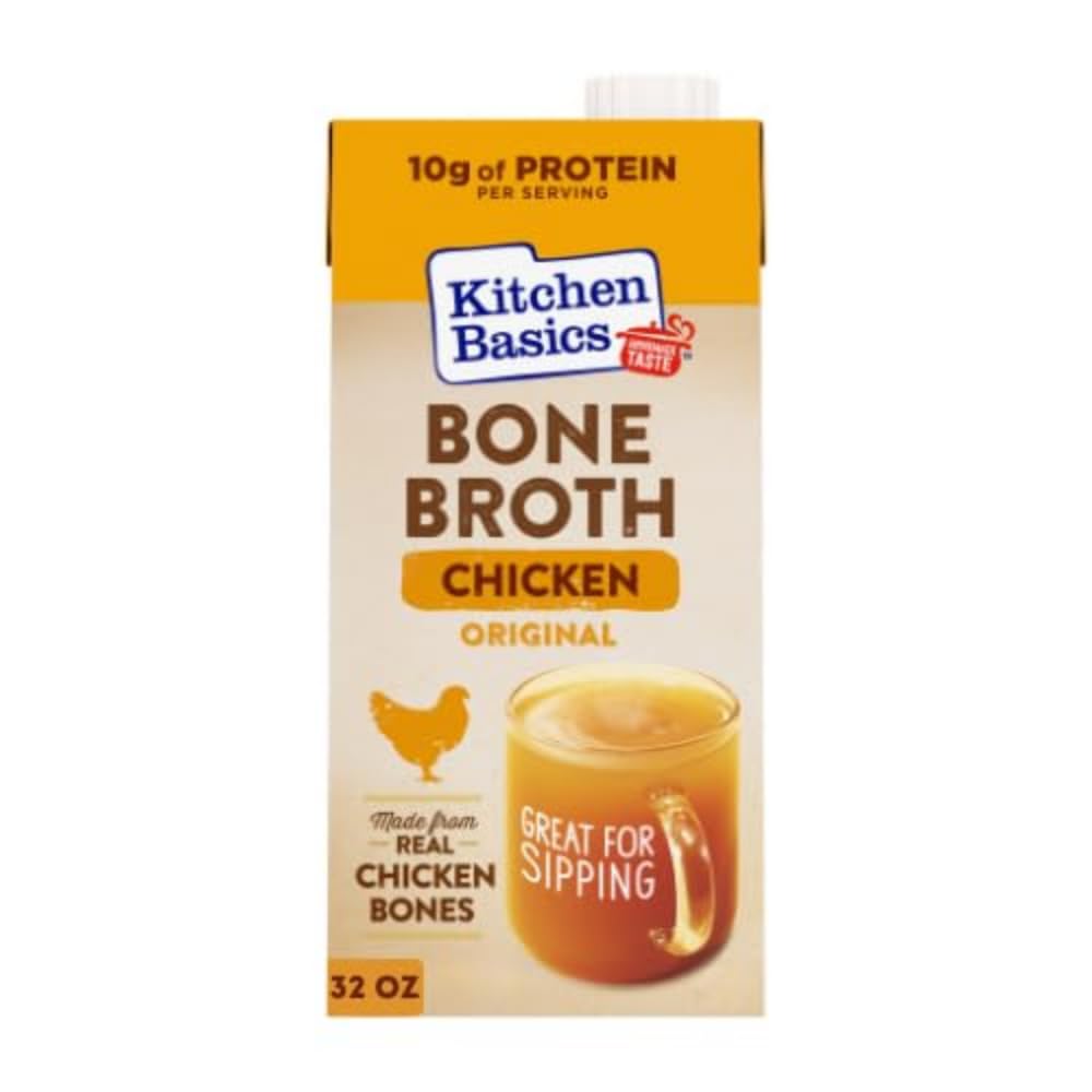 Chicken Bone Broth 32 oz Carton D140574
