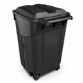 32 Gallon Wheeled Heavy-Duty Outdoor Trash Can S58182