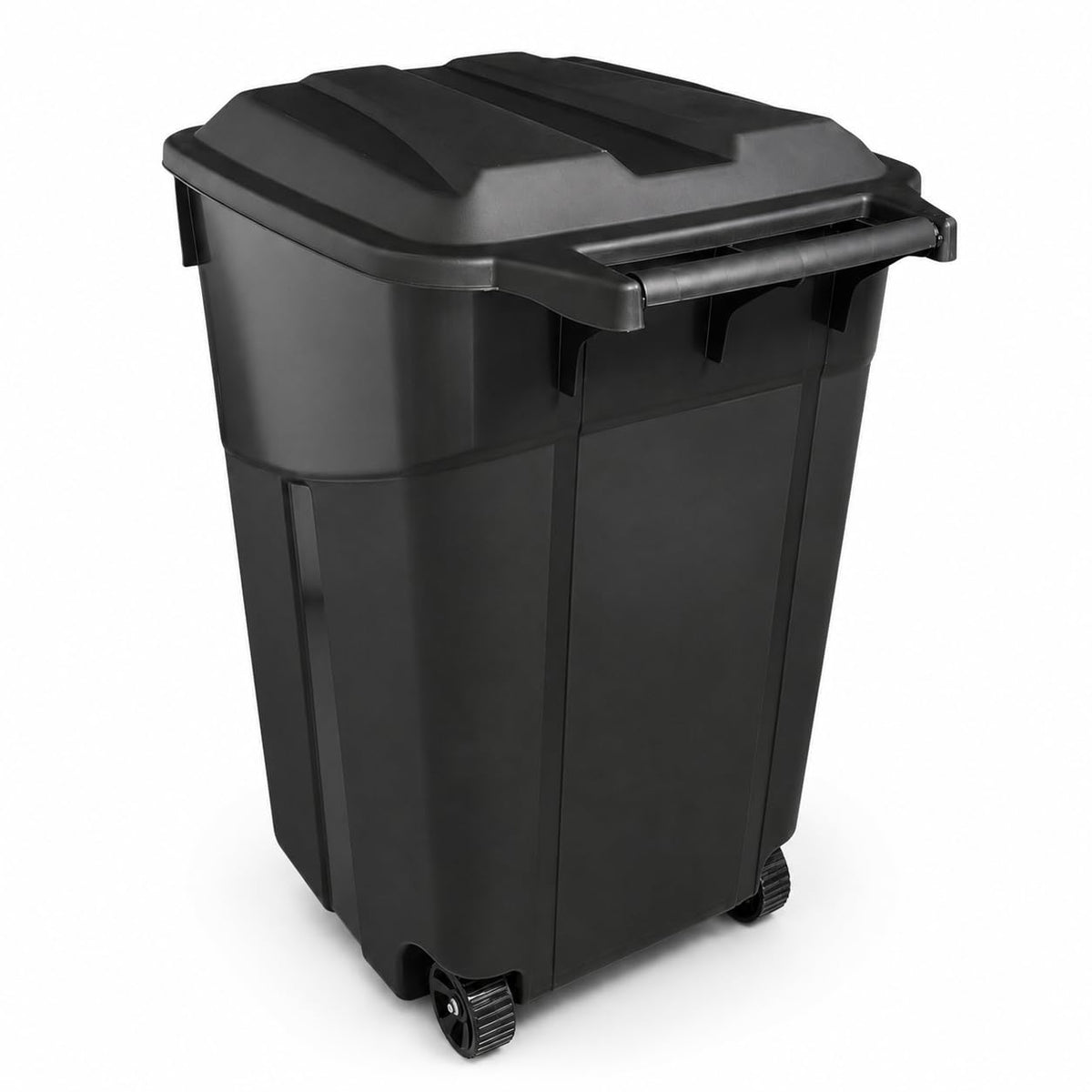32 Gallon Wheeled Heavy-Duty Outdoor Trash Can S58182