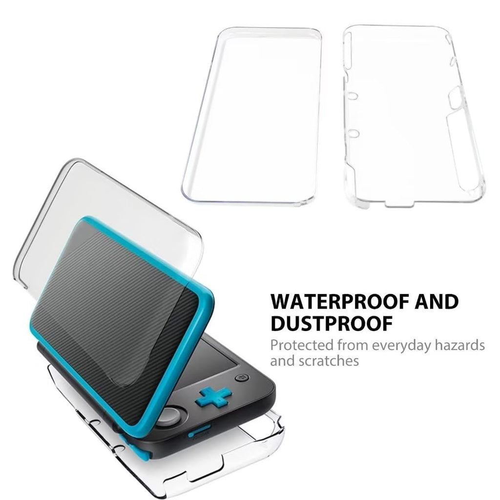 Clear Crystal Hard Shell Case for Nintendo 2DS XL H8465
