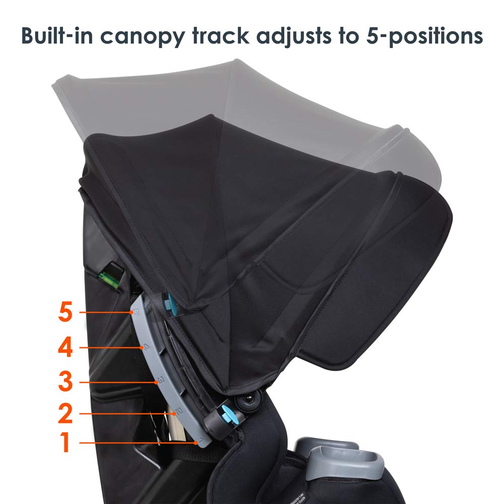 4 in 1 Convertible Car Seat with Canopy H270651