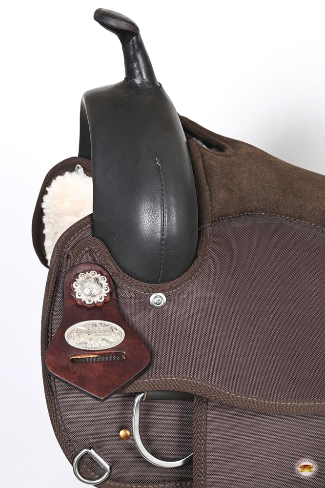 Brown Leather Western Horse Saddle F834165