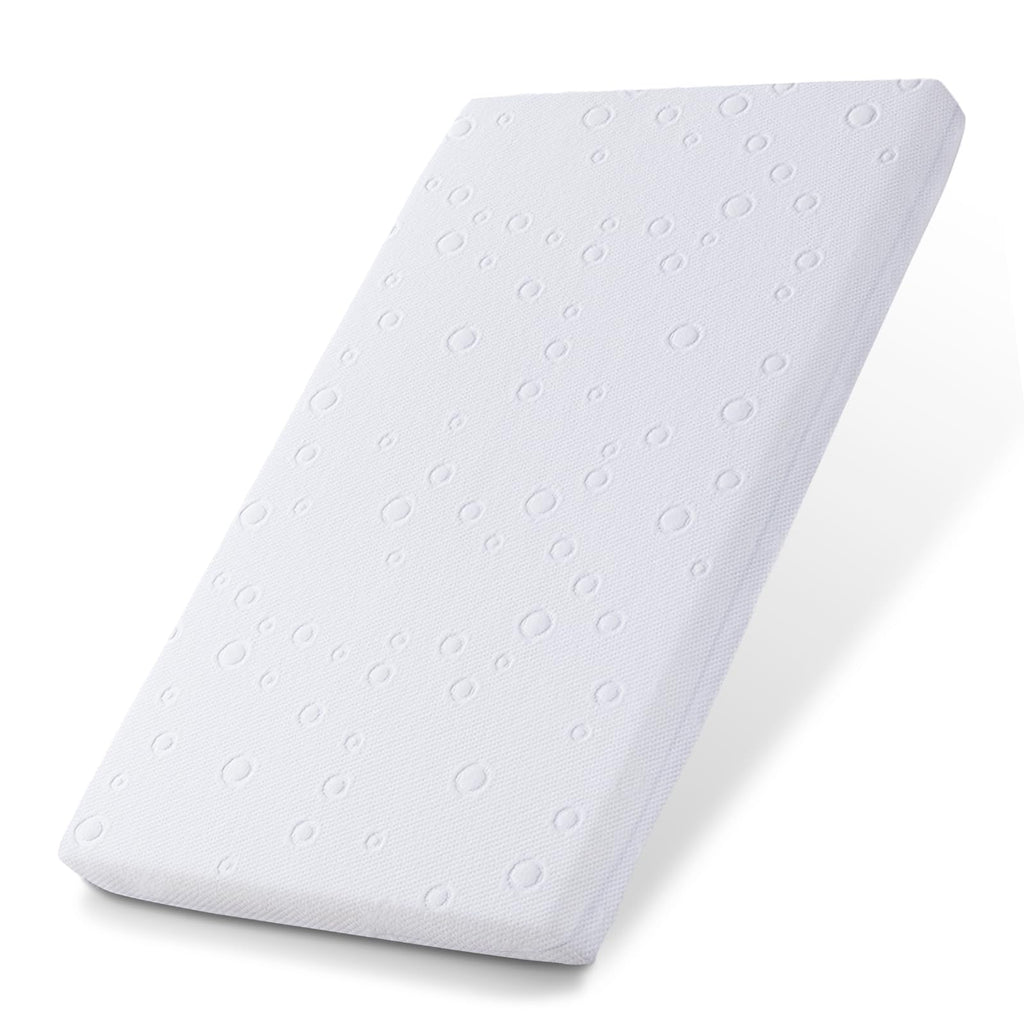 Baby Bassinet Mattress, 42" x 24" x 2" Dual Sided Gel Memory Foam with Removable Cover O797