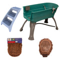 Elevated Pet Bathing Large Teal with Steps C455