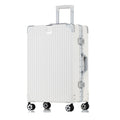 Zipperless Aluminum Frame 20 Inch Carry On Suitcase D837741