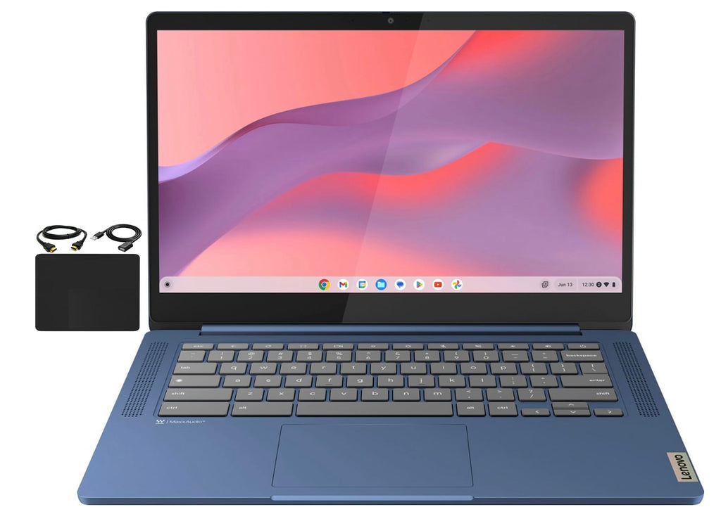 14'' FHD Touchscreen Slim Light Laptop Computer, 4GB RAM, 64GB eMMC, Chrome OS, Abyss Blue Z424