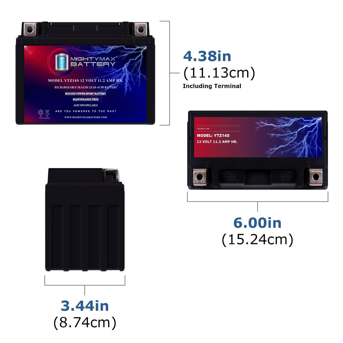 12V 11.2Ah Battery M52261