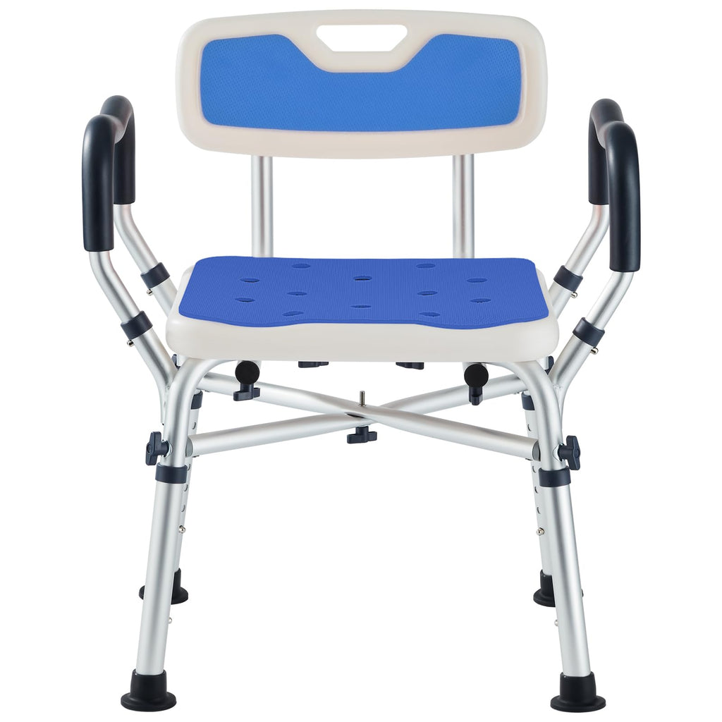 Blue Adjustable Shower Chair N8604