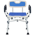 Blue Adjustable Shower Chair N8604
