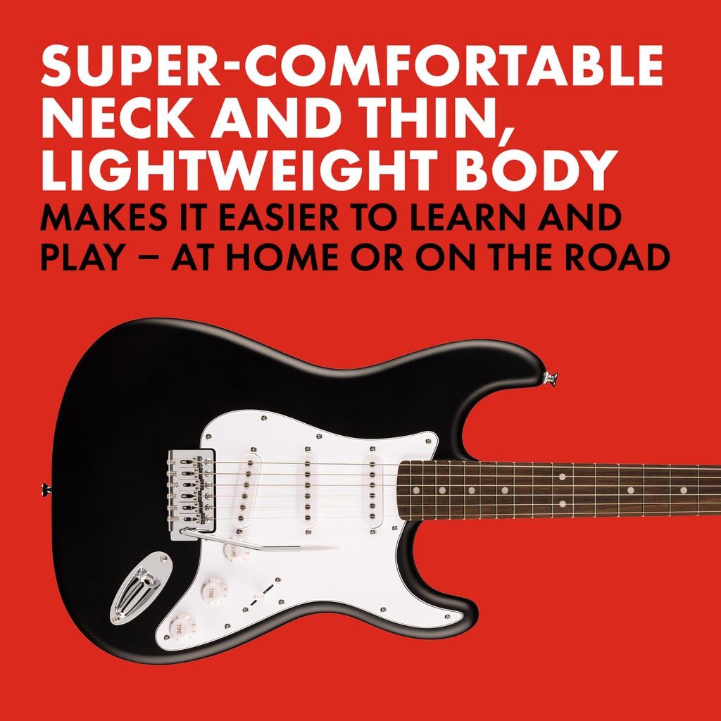 Black Electric Guitar D614