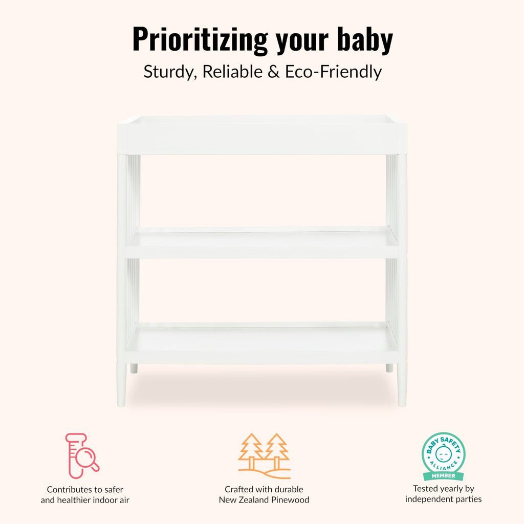 White Changing Table O1101