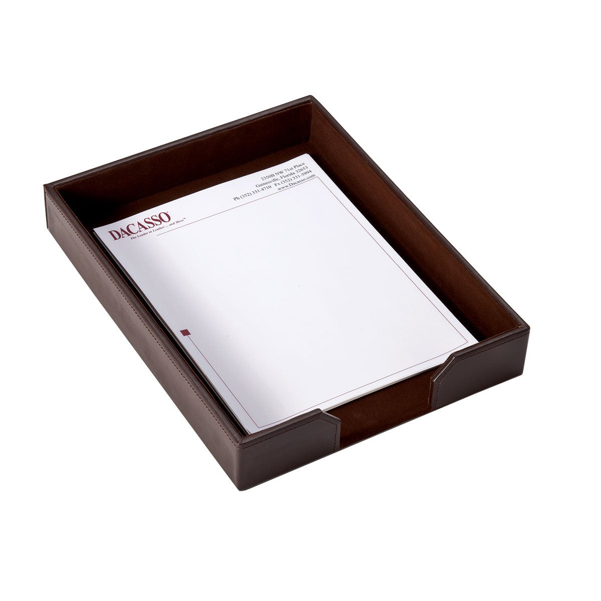 Bonded Leather Desk Set 5 Piece B90037