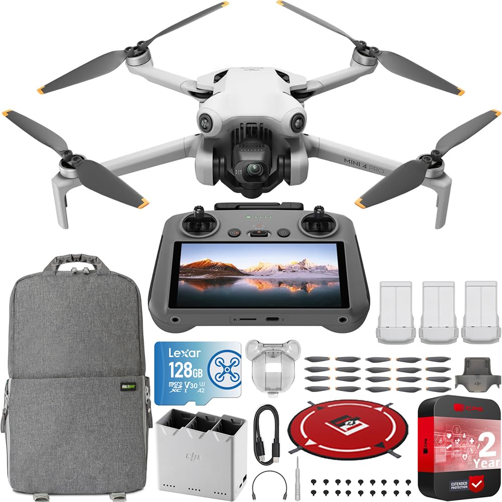 Folding Drone with 4K HDR Camera, Under 249g, 3 Batteries X357672
