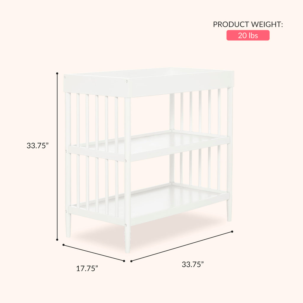 White Changing Table O1101