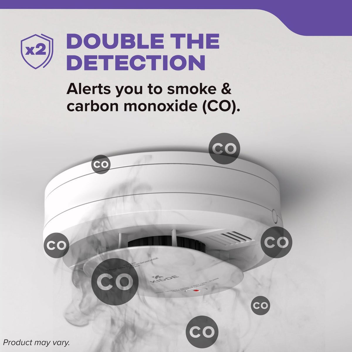 Smoke & Carbon Monoxide Detector, AA Battery-Powered, 3 Pack M1060