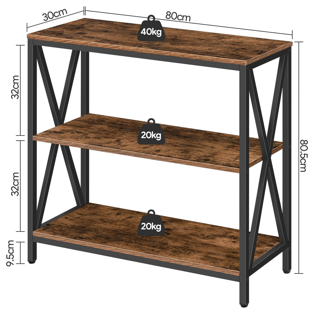 31.5" 3-Tier Console Table T97549