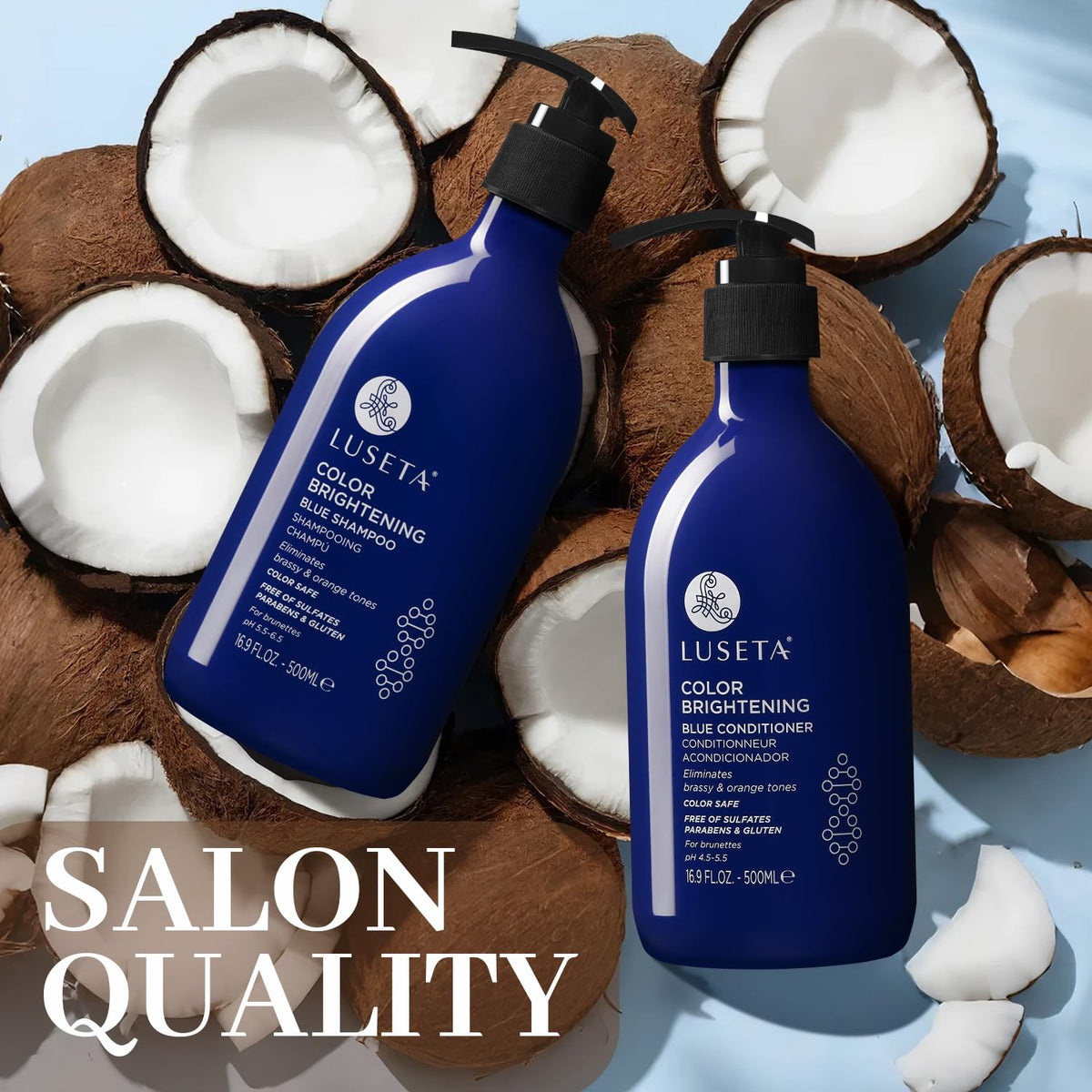 Blue Shampoo & Conditioner Set 2x16.9oz P955619