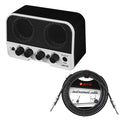 Bluetooth Combo Guitar Amplifier and 15 feet 1/4 Inch Black Instrument Cable I256