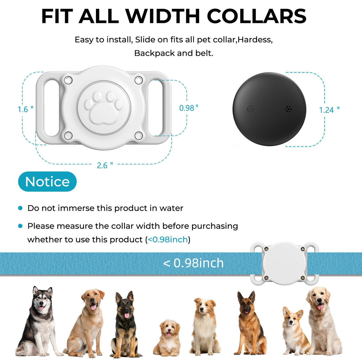 GPS Dog Tracker Collar G58293