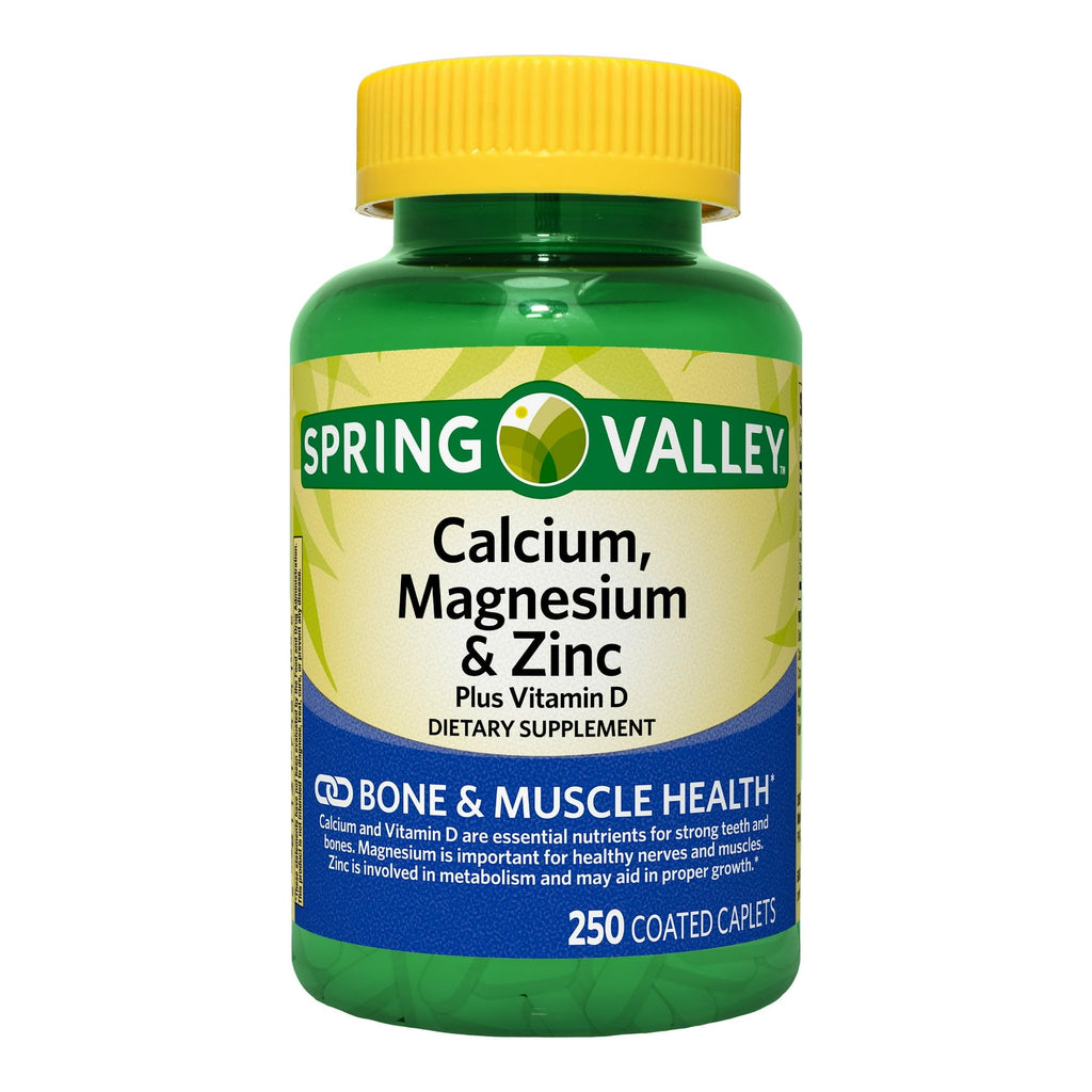 Calcium Magnesium Zinc with D3 Caplets 250ct Y608