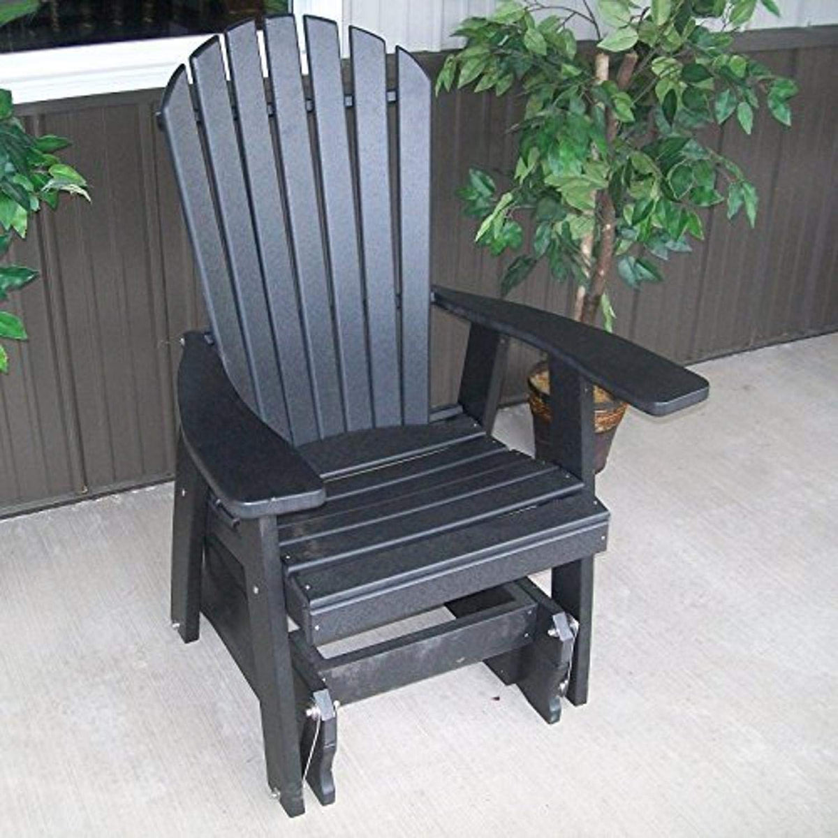Cedar Adirondack Gliding Chair V52627