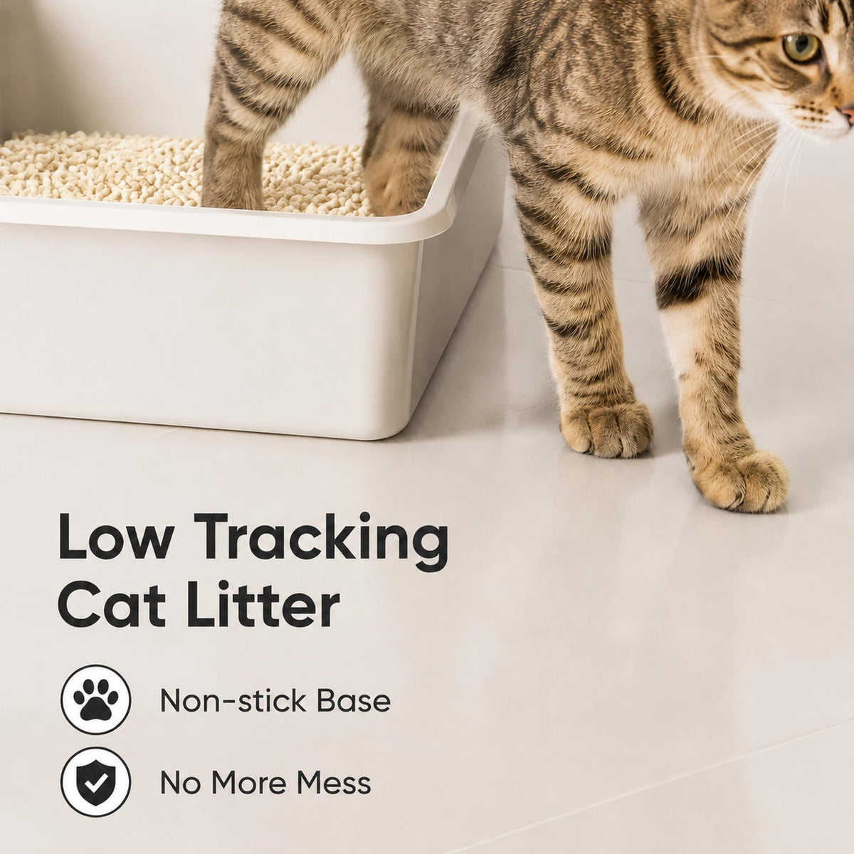 Tofu Cat Litter, Fast Clumping, 22.4 lb P2634