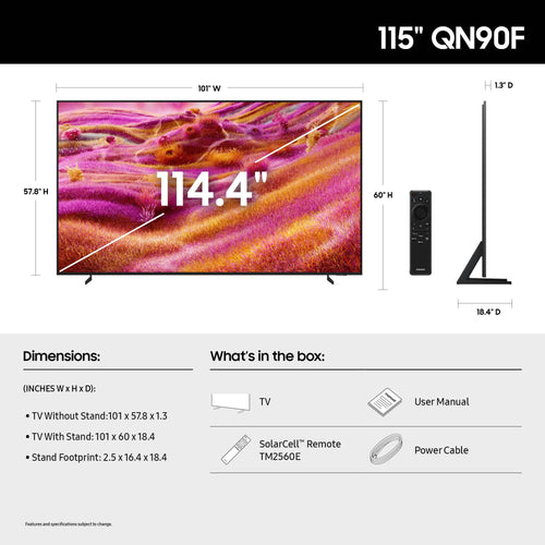 115" 4K Neo QLED Smart TV W57967
