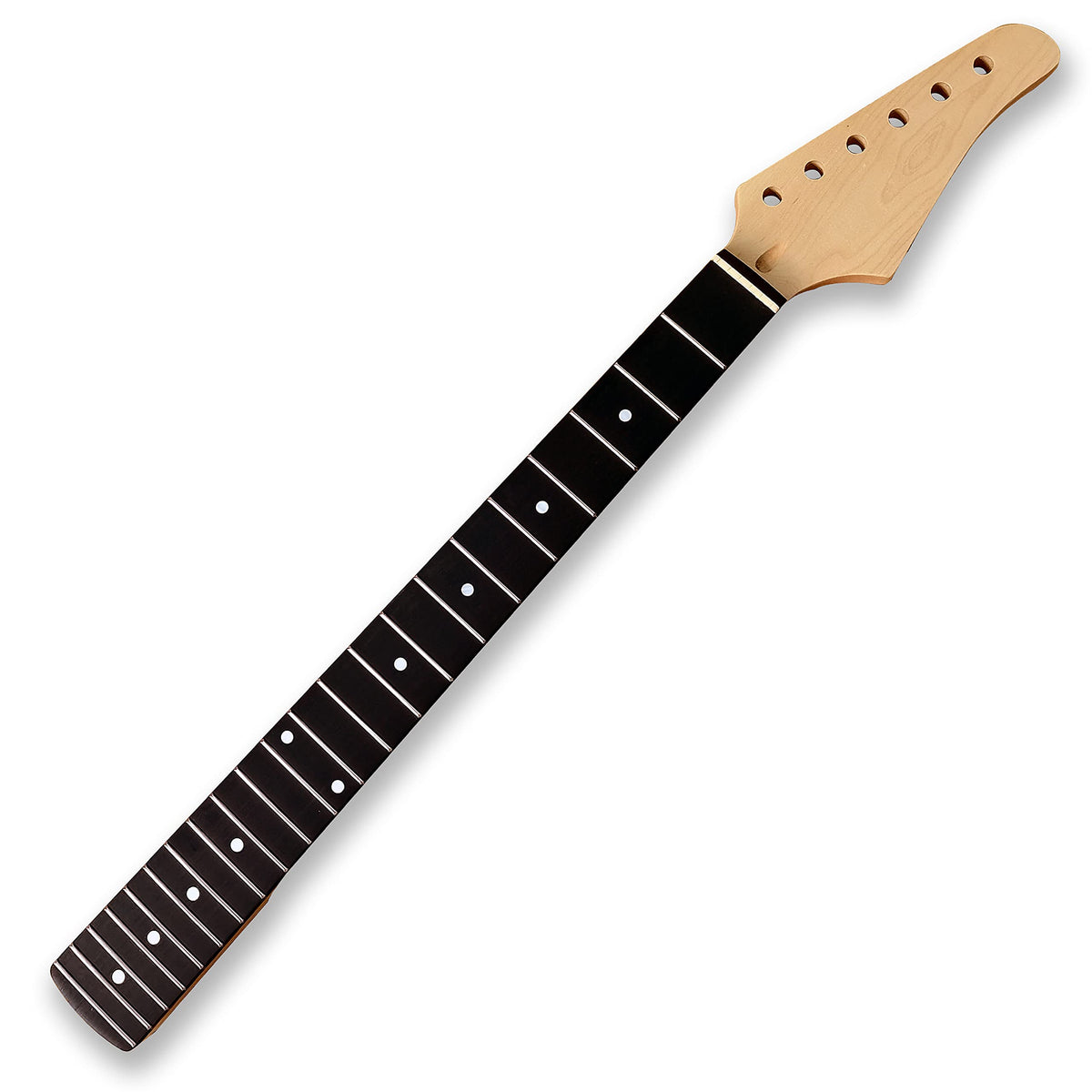 Electric Guitar Kit Okoume Body Maple Neck Ebony Fingerboard E31803