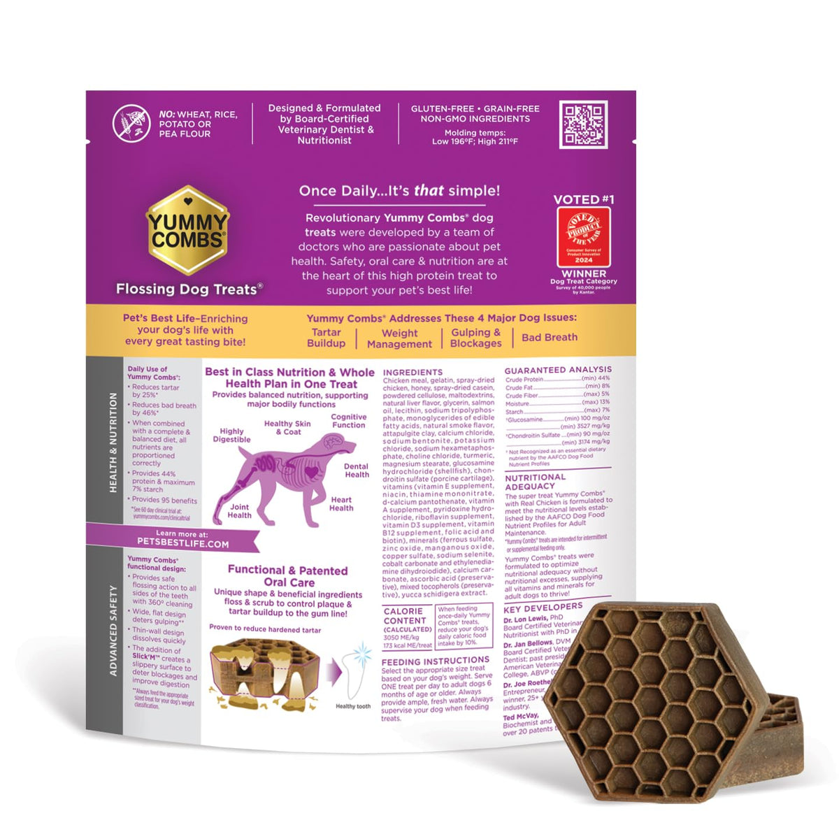 Chicken Dog Dental Treats 24oz & 36 oz P8582