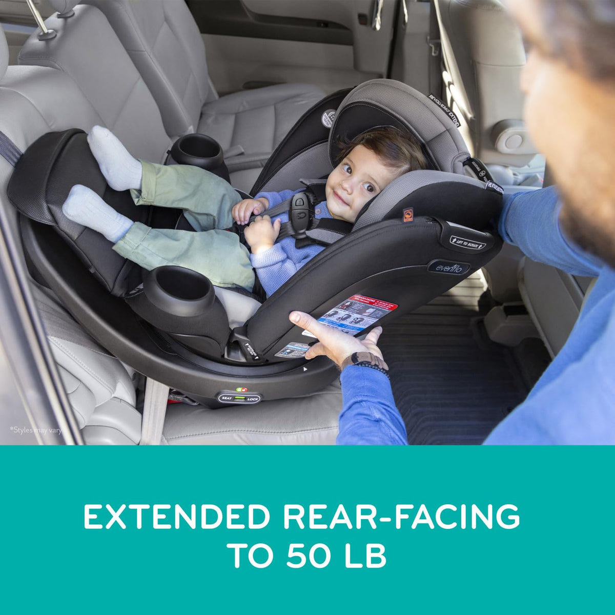All-in-One Rotating Car Seat T40714