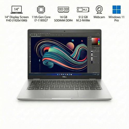 14-Inch FHD Touch Screen Laptop, Core i7, 16GB RAM, 512GB SSD, Windows 11 Pro D57750