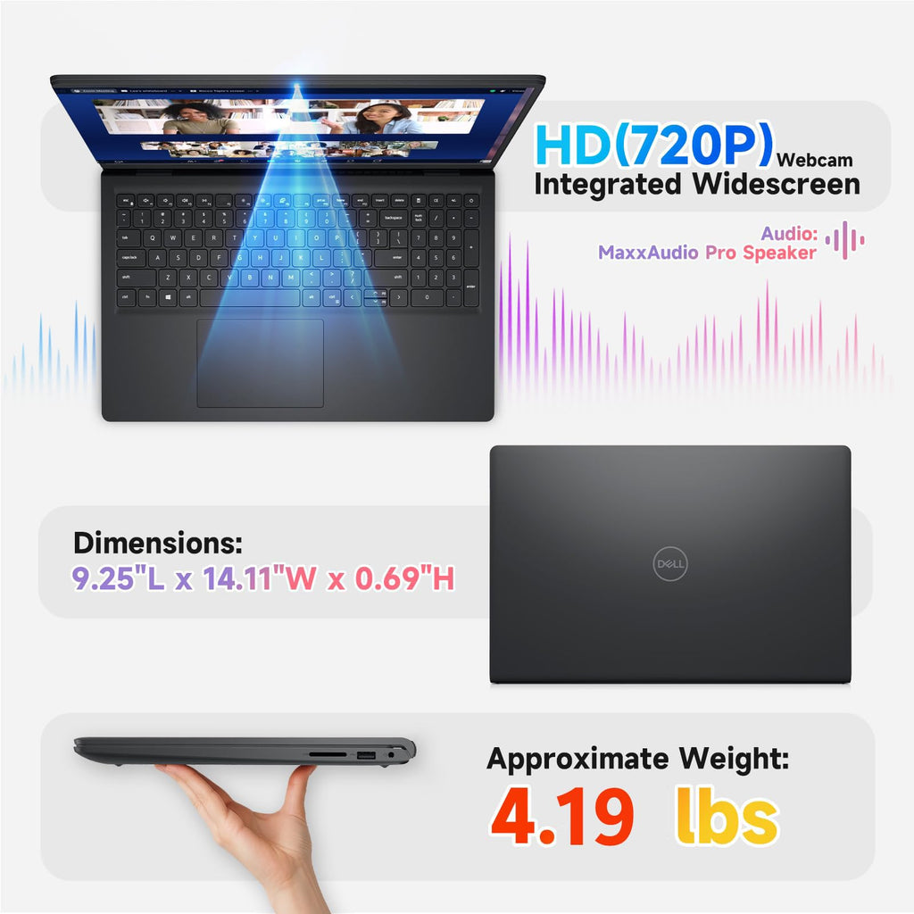 15.6" Touchscreen Laptop, 8GB DDR5 RAM, 512GB SSD, Intel i7-1355U I881948