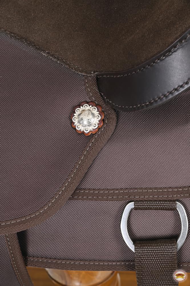 Brown Leather Western Horse Saddle F834165