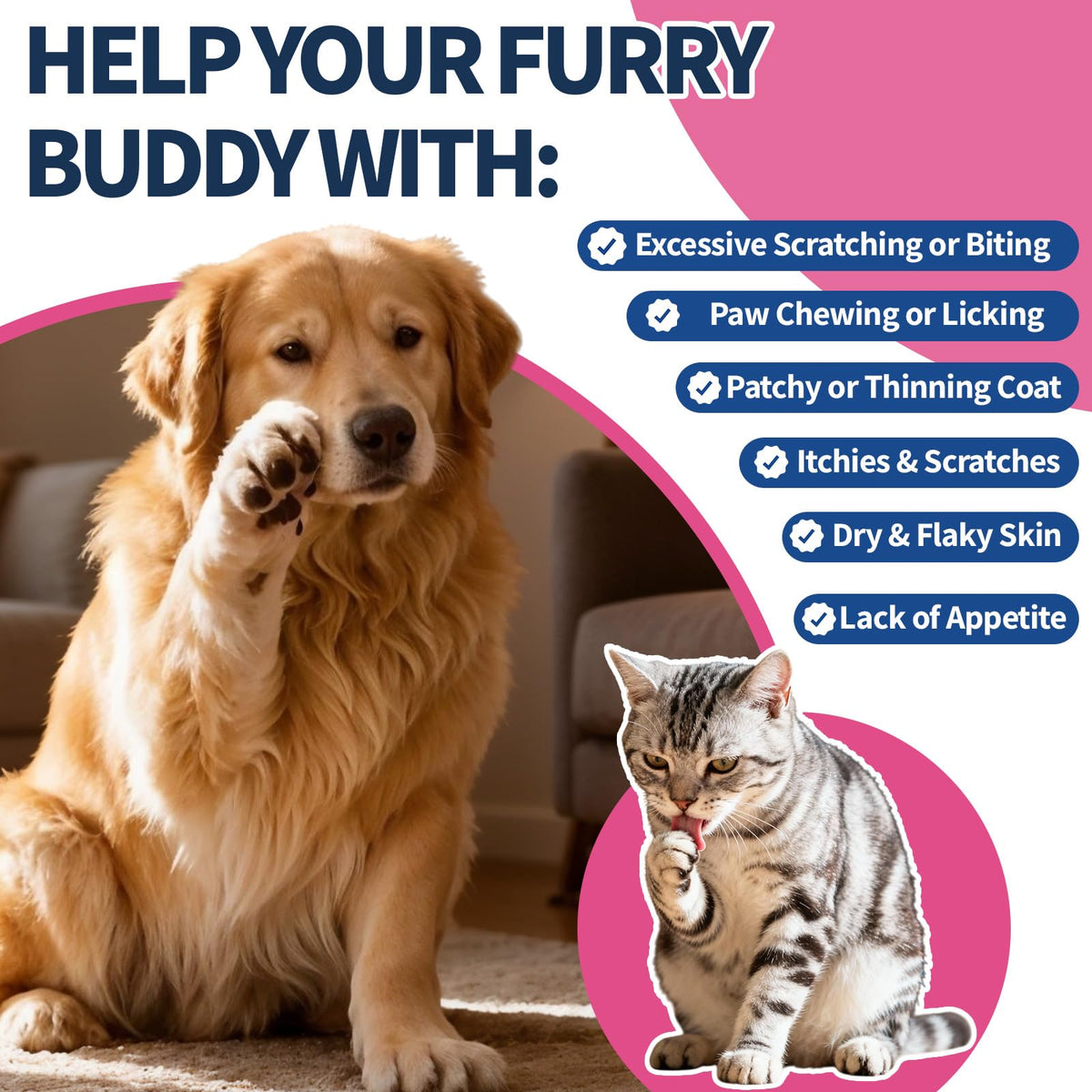Natural Oral Flea and Tick Drops with Multivitamin for Pets H169