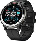 Black GPS Smartwatch with Heart Rate Monitor Y155709