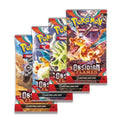 Pokemon Booster Pack Lot Obsidian Flames x4 R653113