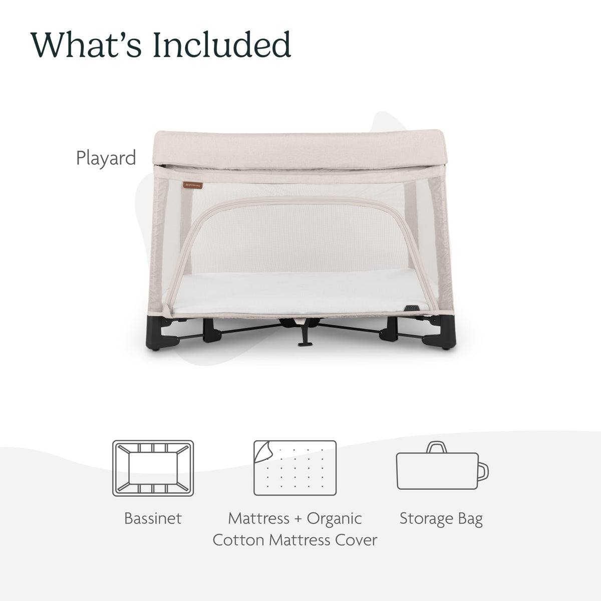 Portable Playard, Bassinet & Travel Crib J50875