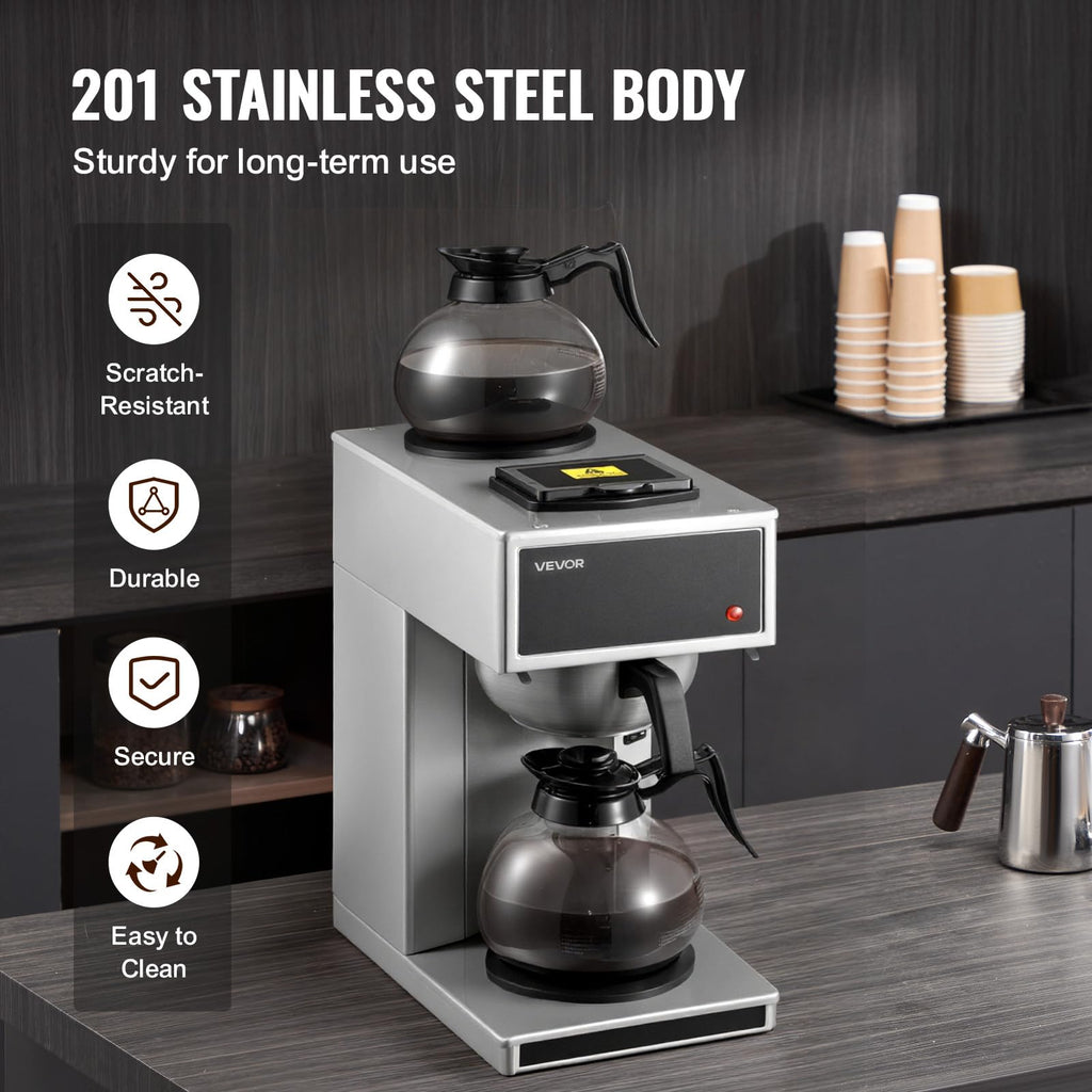 Commercial Drip Coffee Maker 12 Cups Y10746