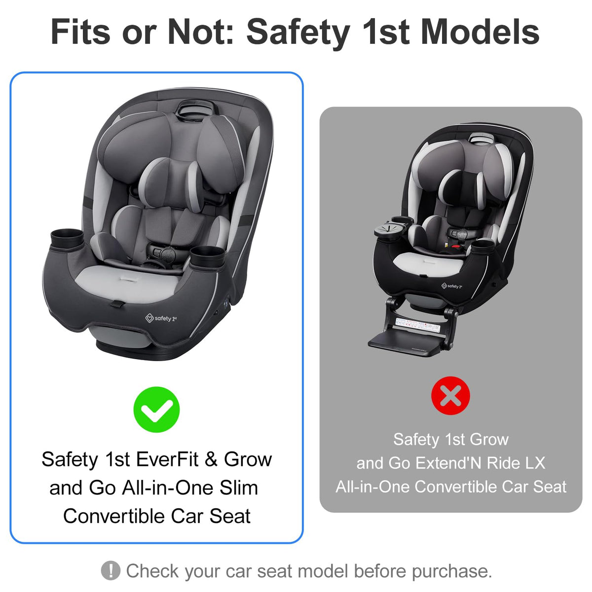 2 Pack Car Seat Cup Holder V8442