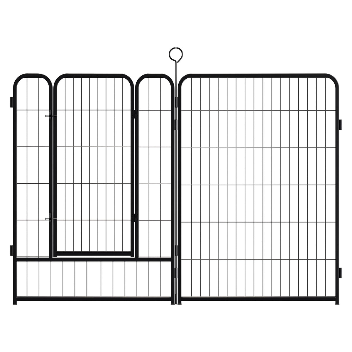 Heavy-Duty Iron Exercise-Pen System Portable Yard Camping Kennel Alternative T835