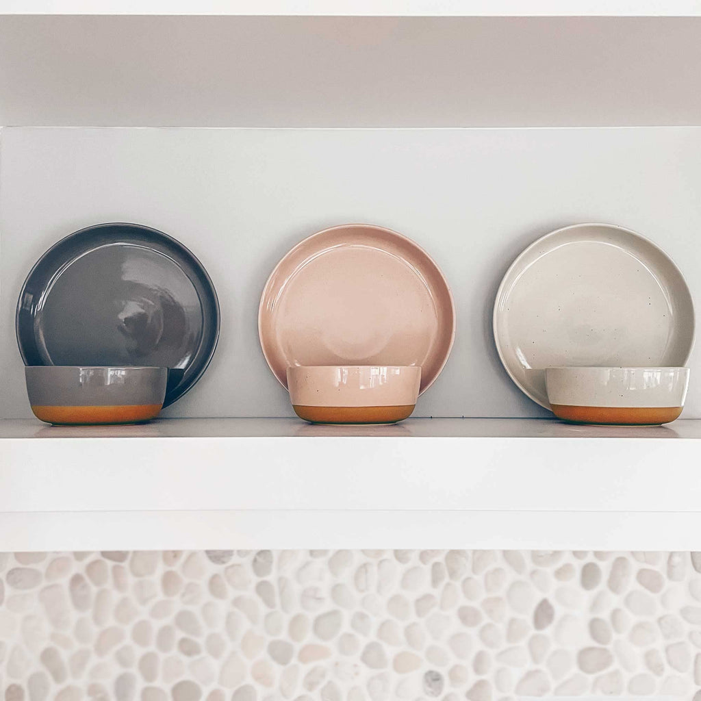 Ceramic Pasta Bowl Set of 4-35oz Microwave Safe J81272