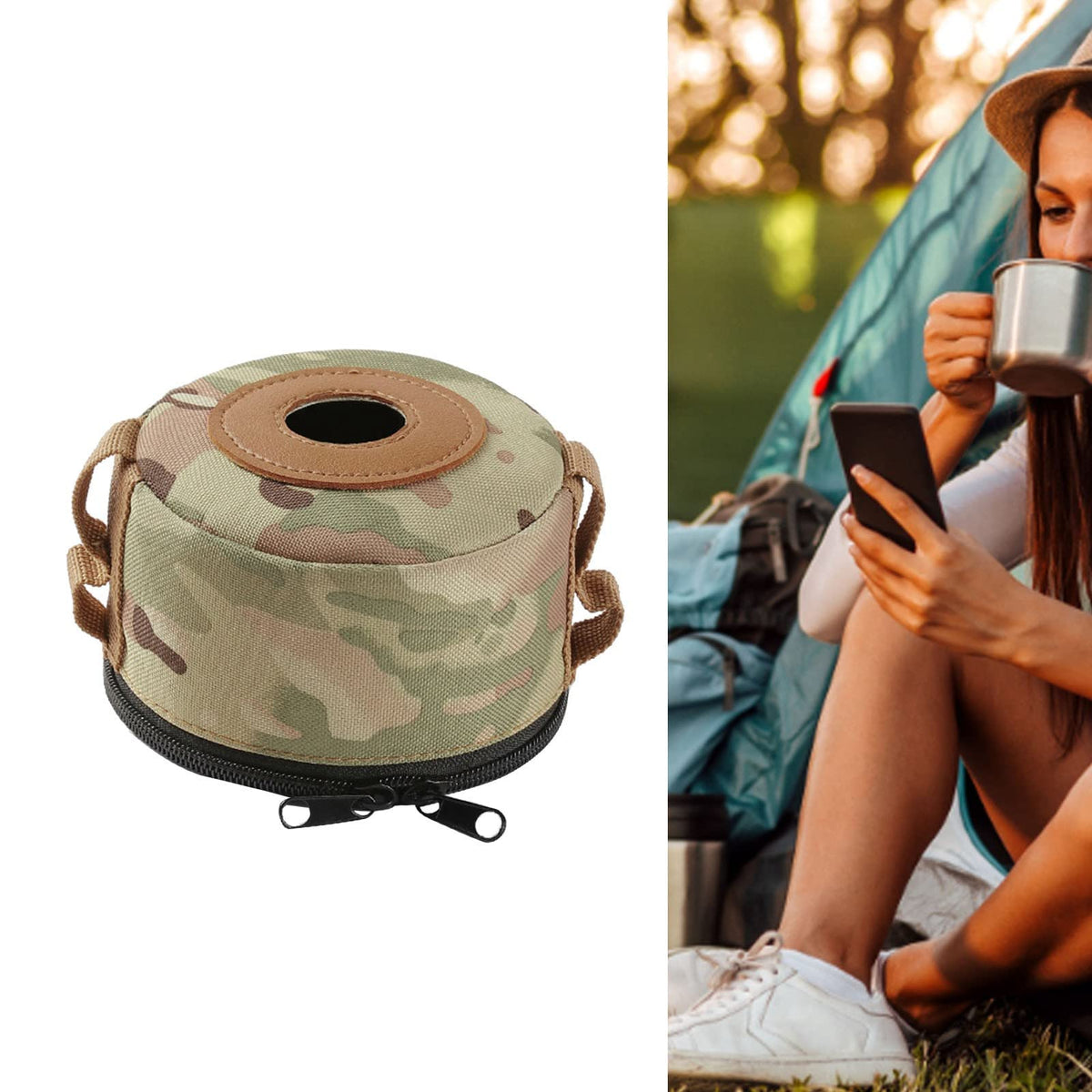 Oxford Cloth Gas Canister Cover S598